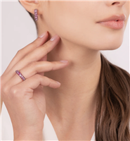 Anello Bronzallure Donna in Bronzo Cubic Zirconia WSBZ02104.ROSE-18 - WSBZ02104.ROSE-18